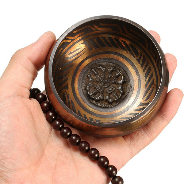 Singing Metal Brass Meditation Bowl
