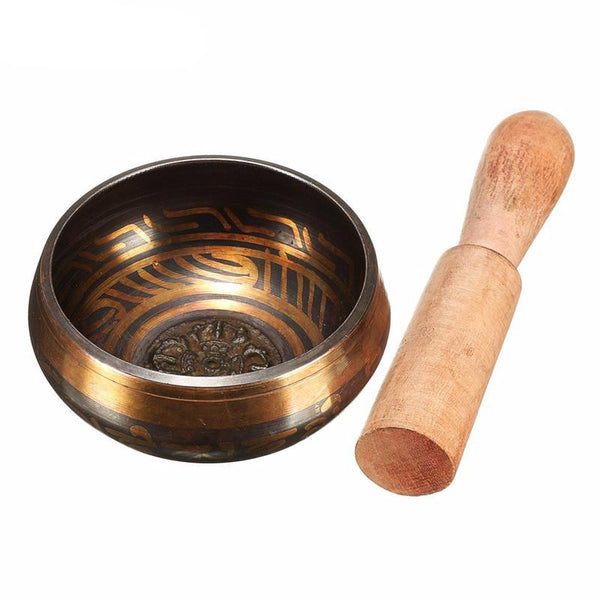 Singing Metal Brass Meditation Bowl