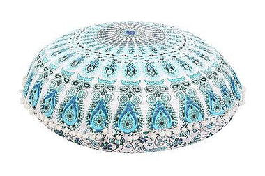 Mandala Tapestry Meditation Pillow