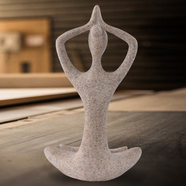 Abstract Meditation Yoga Figurine