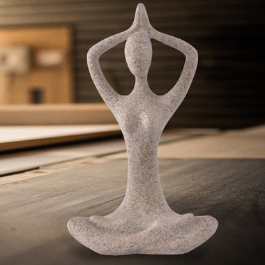 Abstract Meditation Yoga Figurine