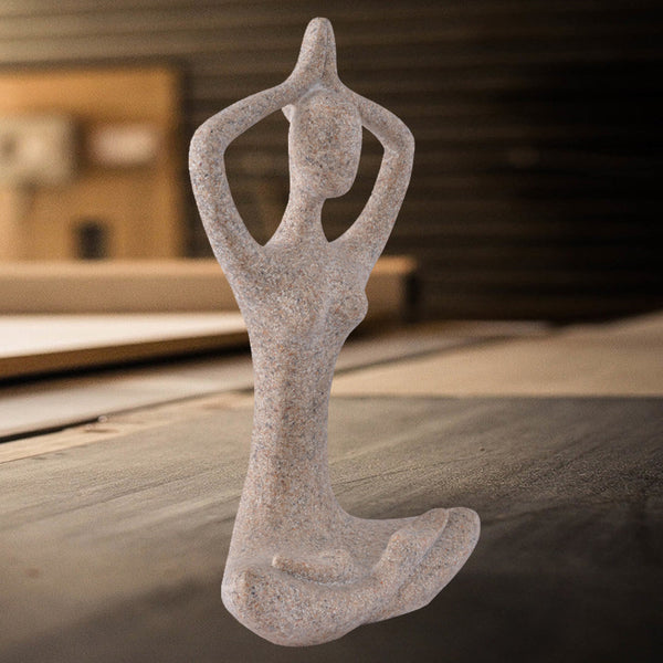 Abstract Meditation Yoga Figurine