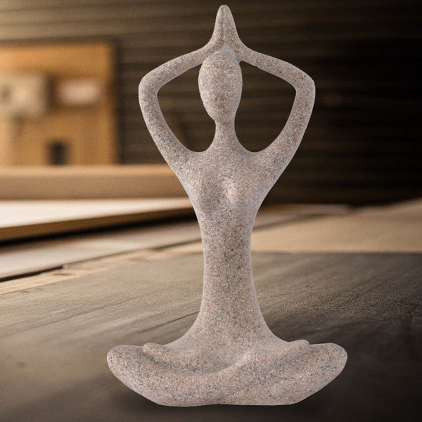 Abstract Meditation Yoga Figurine