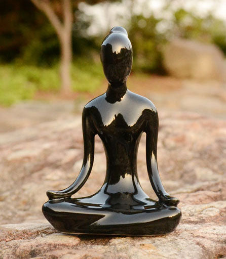 Meditate Ceramic Figurines