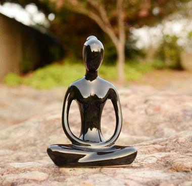 Meditate Ceramic Figurines