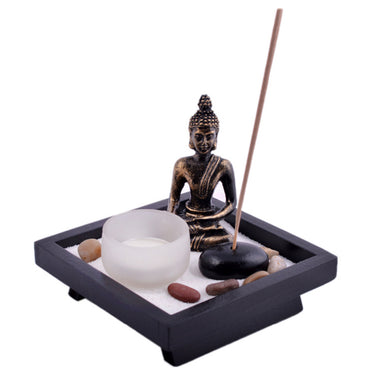 Sand Buddha Rocks Incense Holder