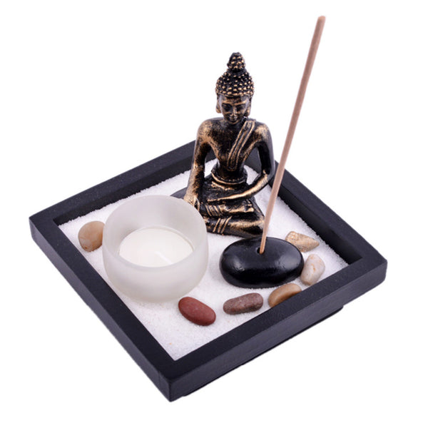 Sand Buddha Rocks Incense Holder